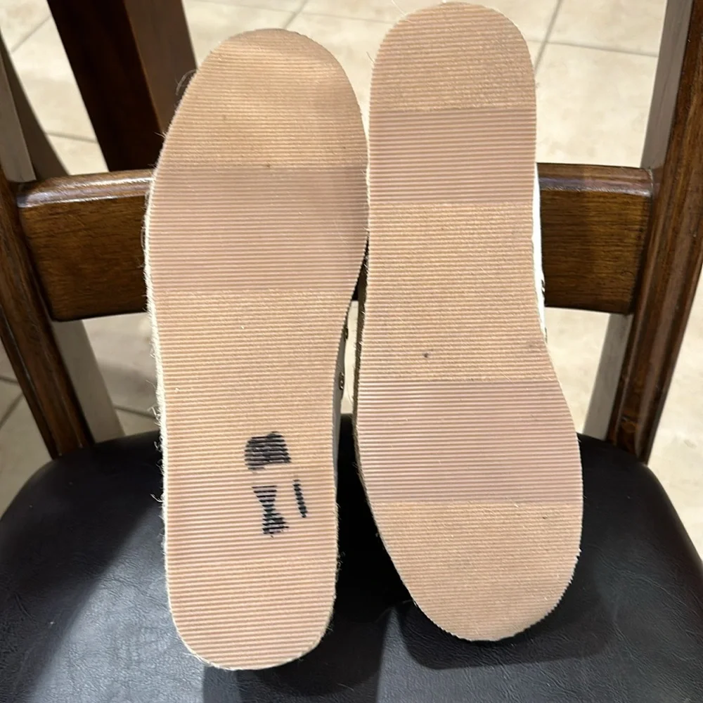 Tretorn Nylight Plus Espatrilles for Women White Size 11 like New Platforms